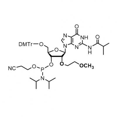 CAS    251647-55-9         	DMT-2μ-O-Me-rG(ib) amidite