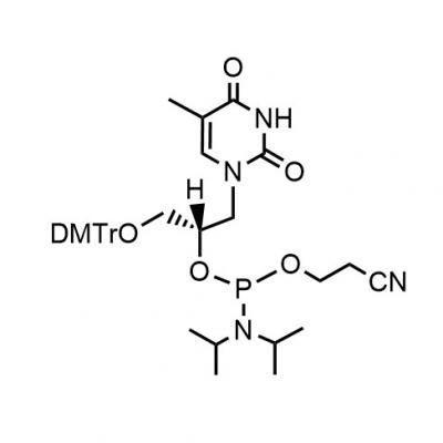 CAS   168332-13-6       	(S)-GNA-T-phosphoramidite