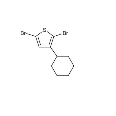 CAS  302912-44-3   2 5-DIBROMO-3-CYCLOHEXYLTHIOPHENE 97