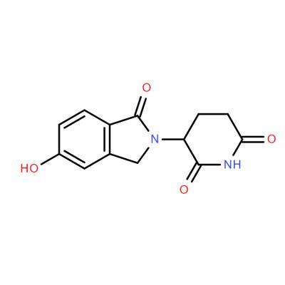 CAS   1416990-08-3     3-(5-hydroxy-1-oxoisoindolin-2-yl)piperidine-2,6-dione