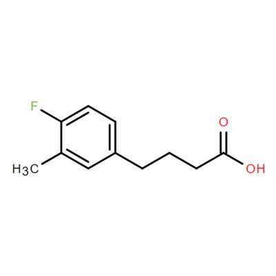 CAS  331-43-1    4-(4-FLUORO-3-METHYL-PHENYL)-BUTYRIC ACID