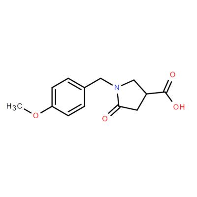 CAS     96449-89-7    1-(4-METHOXY-BENZYL)-5-OXO-PYRROLIDINE-3-CARBOXYLIC ACID