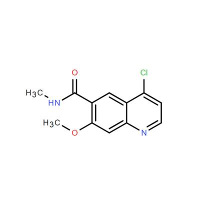 CAS    417723-63-8    N-methyl-4-chloro-7-methoxyquinoline-6-carboxamide