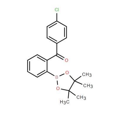 CAS  2226649-85-8      (4-chlorophenyl)(2-(4,4,5,5-tetramethyl-1,3,2-dioxaborolan-2-yl)phenyl)methanone