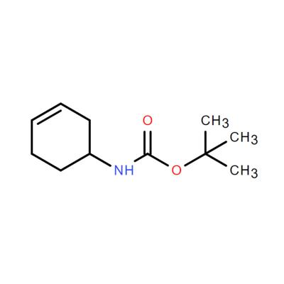 CAS    135262-85-0     Carbamic acid, 3-cyclohexen-1-yl-, 1,1-dimethylethyl ester (9CI)