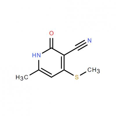 CAS  57663-05-5    6-methyl-4-(methylsulfanyl)-2-oxo-1,2-dihydro-3-pyridinecarbonitrile