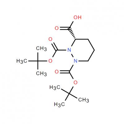 CAS   156699-39-7    (S)-Tetrahydropyridazine-1,2,3-tricarboxylic acid 1,2-di-tert-butyl ester