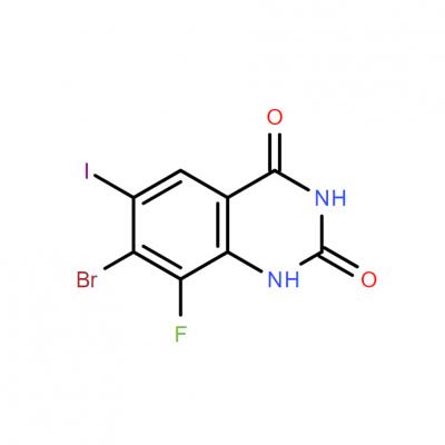 CAS   2241721-74-2   7-bromo-8-fluoro-6-iodoquinazoline-2,4(1H,3H)-dione