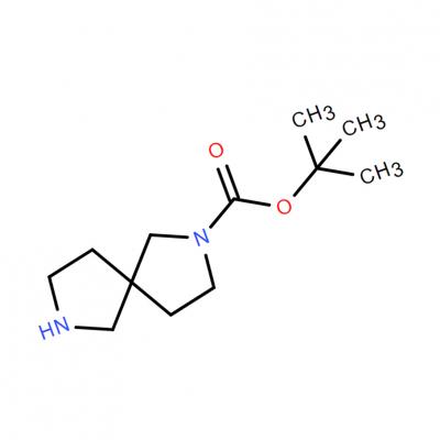 CAS     236406-49-8    2,7-DIAZA-SPIRO[4.4]NONANE-2-CARBOXYLIC ACID TERT-BUTYL ESTER
