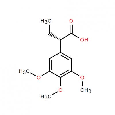 CAS     195202-08-5     (S)-2-(3,4,5-TRIMETHOXYPHENYL)BUTYRIC ACID