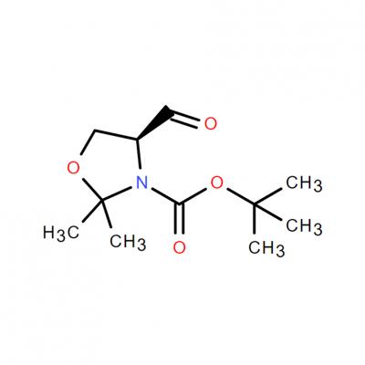 CAS   102308-32-7    (S)-(-)-3-TERT-BUTOXYCARBONYL-4-FORMYL-2,2-DIMETHYL-1,3-OXAZOLIDINE