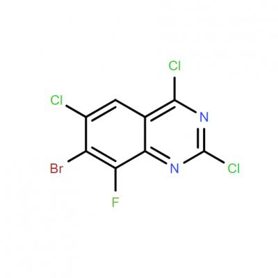 CAS   1698028-11-3   7-bromo-2,4,6-trichloro-8-fluoroquinazoline