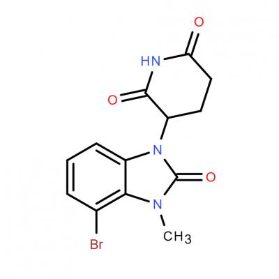 CAS   2304754-51-4     3-(4-Bromo-3-methyl-2-oxo-2,3-dihydro-1h-benzo[d]imidazol-1-yl)piperidine-2,6-dione