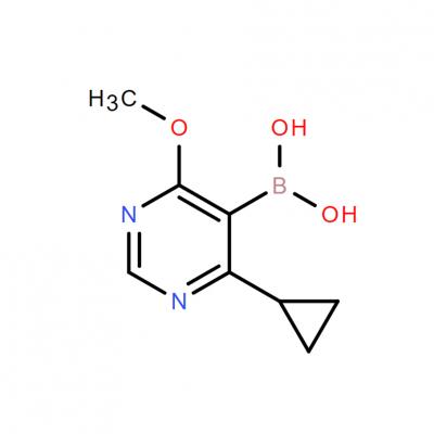CAS    1798304-51-4     (4-Cyclopropyl-6-methoxypyrimidin-5-yl)boronic acid