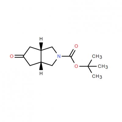 CAS    146231-54-1     cis-5-Oxohexahydrocyclopenta[c]pyrrole-2(1H)-carboxylic acid tert-butyl ester