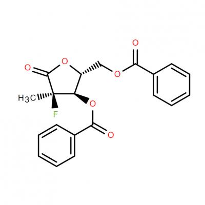 CAS     874638-80-9    ((2R,3R,4R)-3-(benzoyloxy)-4-fluoro-4-methyl-5-oxotetrahydrofuran-2-yl)methyl benzoate
