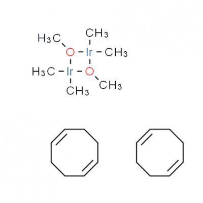 CAS    12148-71-9   DI-MU-METHOXOBIS(1,5-CYCLOOCTADIENE)DIIRIDIUM(I)