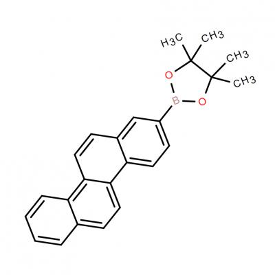 CAS     2764616-65-9   	1,3,2-Dioxaborolane, 2-(2-chrysenyl)-4,4,5,5-tetramethyl-