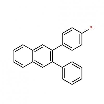 CAS    2315428-85-2    Naphthalene, 2-(4-bromophenyl)-3-phenyl-