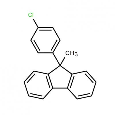 CAS     60253-06-7     9H-Fluorene, 9-(4-chlorophenyl)-9-methyl-