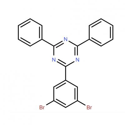 CAS    1073062-59-5    2-(3,5-Dibromophenyl)-4,6-diphenyl-1,3,5-triazine