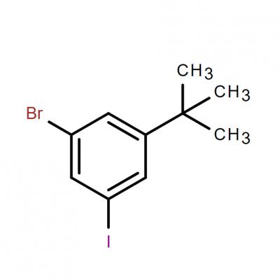 CAS    186772-43-0    	Benzene, 1-bromo-3-(1,1-dimethylethyl)-5-iodo-