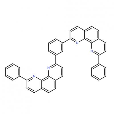 CAS    721969-94-4    	2,2'-(1,3-Phenylene)bis[9-phenyl-1,10-phenanthroline]