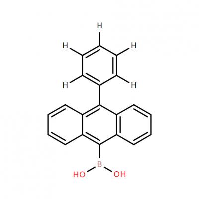CAS     1453199-87-5      	B-[10-(Phenyl-2,3,4,5,6-d5)-9-anthracenyl]boronicacid