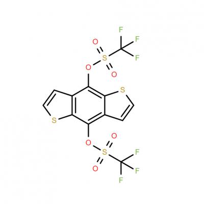 CAS     1620482-22-5    Methanesulfonic acid, 1,1,1-trifluoro-, 1,1'-benzo[1,2-b:4,5-b']dithiophene-4,8-diyl ester