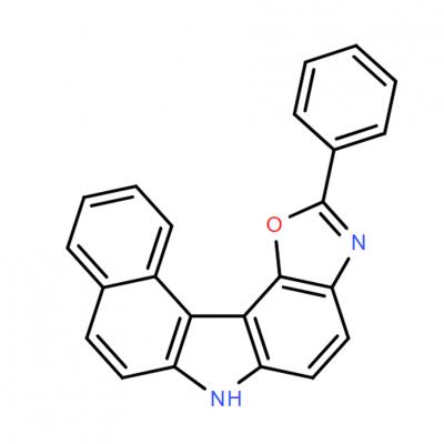 CAS      2394843-24-2    6H-Benz[c]oxazolo[5,4-g]carbazole, 2-phenyl-