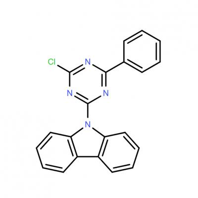 CAS          1268244-56-9     9-(4-chloro-6-phenyl-1,3,5-triazin-2-yl)-9H-carbazole