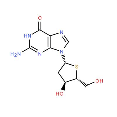 CAS   135656-33-6     Guanosine, 2'-deoxy-4'-thio- (9CI)