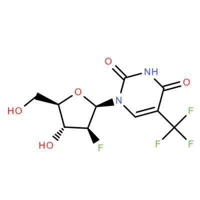 CAS    114652-80-1     2'-Deoxy-2'-fluoro-5-trifluoromethyl-arabinouridine