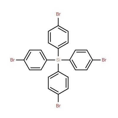 CAS    18733-98-7     1,1',1'',1'''-Silanetetrayltetrakis[4-bromobenzene]