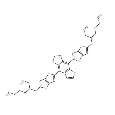 CAS     1494614-30-0     4,8-bis((2-ethylhexyl)thieno[3,2-b]thiophene)-benzo[1,2-b:4,5-b']dithiophene