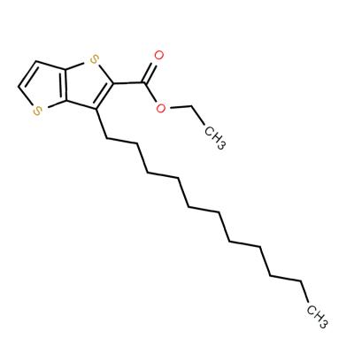 CAS   950223-95-7    ethyl 3-undecylthieno[3,2-b]thiophene-2-carboxylate