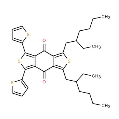 CAS    1415929-77-9      1,3-bis(2-ethylhexyl)-5,7-di(thiophen-2-yl)-4H,8H-benzo[1,2-c:4,5-c ']dithiophene-4,8-dione
