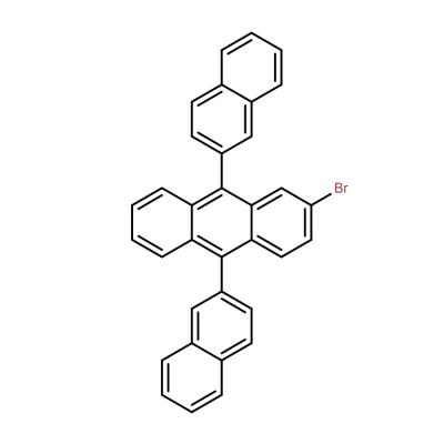 CAS  474688-76-1     2-Bromo-9,10-bis(2-naphthalenyl)anthracene