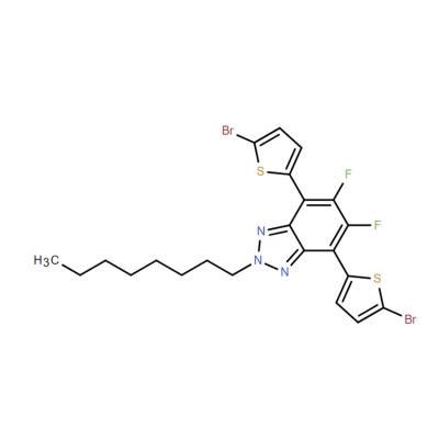 CAS    1393528-99-8    4,7-bis(5-bromothiophen-2-yl)-5,6-difluoro-2-C6-2H-benzo[d][1,2,3]triazole