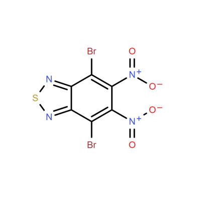 CAS   76186-72-6   4,7-dibroMo-5,6-dinitrobenzo[c][1,2,5]thiadiazole