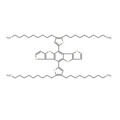 CAS   1467663-05-3	IN1908, 5,10-Bis(4,5-didecylthiophen-2-yl)benzo[1,2-b:4,5-b']diithienol[3,2-b]thiophene