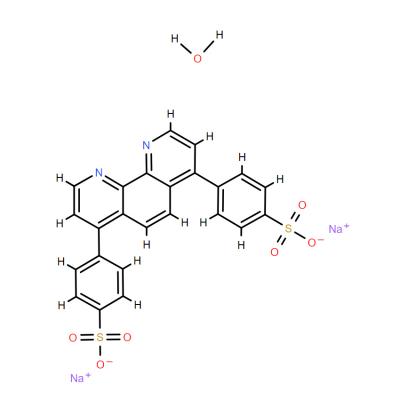 CAS    949162-66-7   Sodium 4,4'-(1,10-phenanthroline-4,7-diyl)dibenzenesulfonate xhydrate