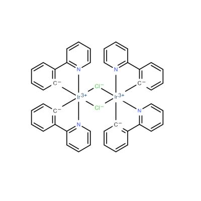 CAS   92220-65-0   Dichlorotetrakis[2-(2-pyridyl)phenyl]diiridiuM(III)