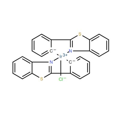 CAS   2092998-64-4    Tetrakis(2-phenylbenzothiazole-C2,N')(μ-dichloro)diiridium(III)