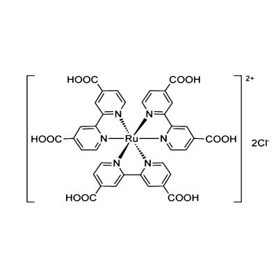 CAS   97333-46-5    Tris(4,4'-dicarboxylicacid-2,2'-bipyridyl)rutheniuM(II) dichloride