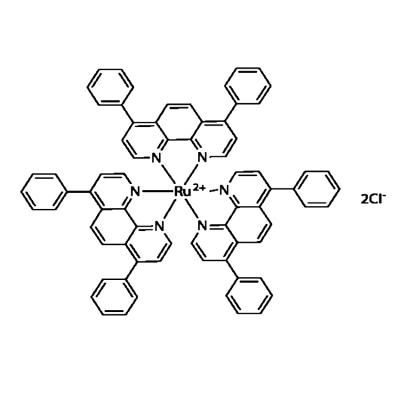 CAS   36309-88-3    TRIS(4,7-DIPHENYL-1,10-PHENANTHROLINE)RUTHENIUM (II) DICHLORIDE
