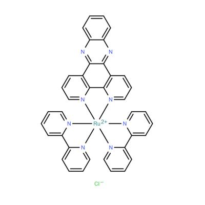 CAS    155659-28-2    Ruthenium(2+), bis(2,2′-bipyridine-κN1,κN1′)(dipyrido[3,2-a:2′,3′-c]phenazine-κN4,κN5)-, dichloride