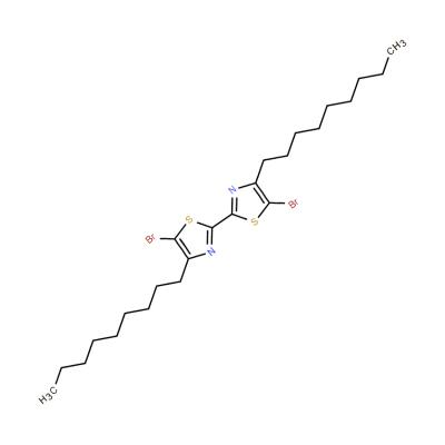 CAS   172100-44-6   5,5'-Dibromo-4,4'-dinonyl-2,2'-bithiazole