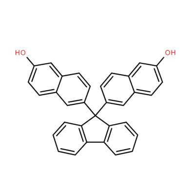 CAS   934557-66-1    2-Naphthalenol, 6,6'-(9H-fluoren-9-ylidene)bis-