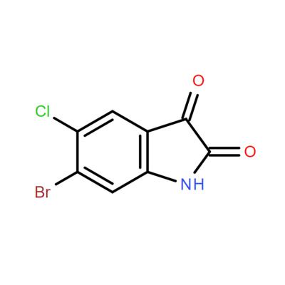 CAS  192799-05-6   6-Bromo-5-chloro-1H-indole-2,3-dione